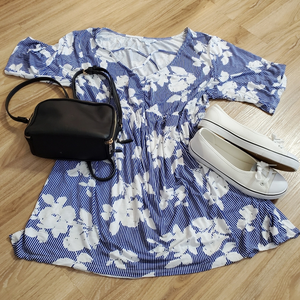 Strappy Babydoll Tunic